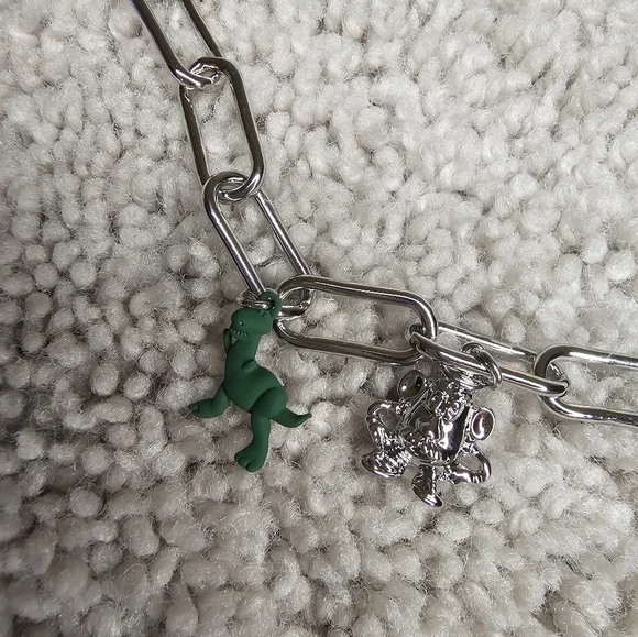 Disney Couture Kingdom - Toy Story - Rex Mr. Potato Head Charm Necklace Silver - Picture 4 of 8